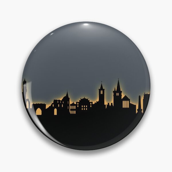 Item preview, St Andrews Scotland Skyline designed and sold by ArtPrints.
