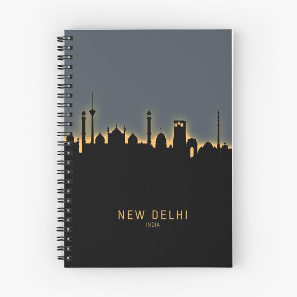 Item preview, New Delhi India Skyline designed and sold by ArtPrints.