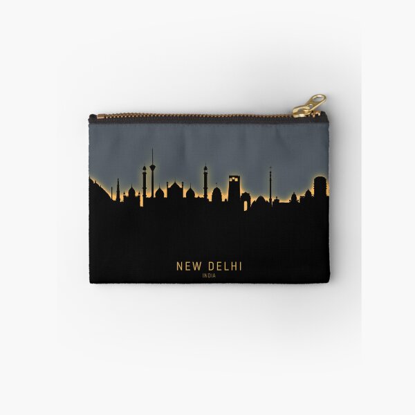 Item preview, New Delhi India Skyline designed and sold by ArtPrints.