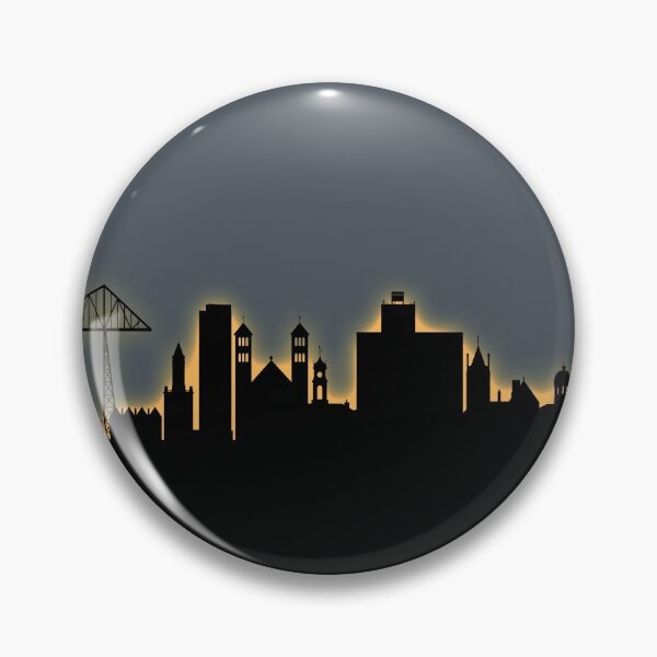 Item preview, Middlesbrough England Skyline designed and sold by ArtPrints.