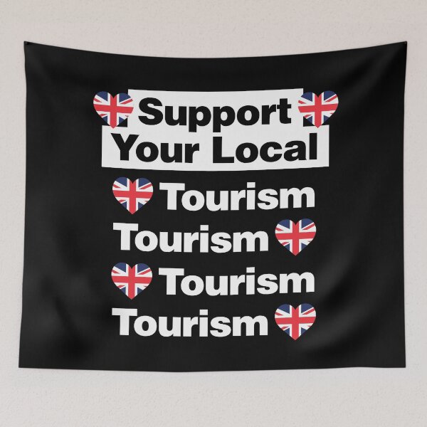 Item preview, Support Your Local British Tourism Love Great Britain designed and sold by elhefe.