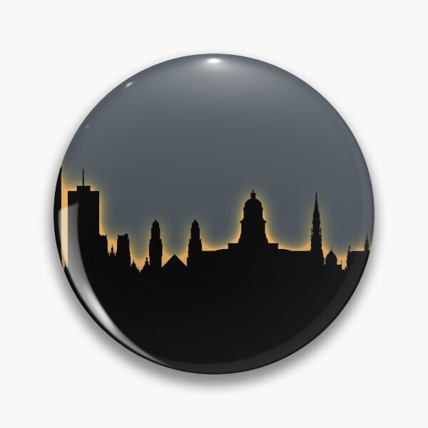 Item preview, Brussels Belgium Skyline designed and sold by ArtPrints.
