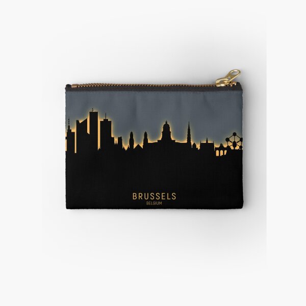 Item preview, Brussels Belgium Skyline designed and sold by ArtPrints.