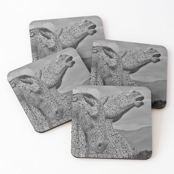 Item preview, Falkirk Kelpies Black And White designed and sold by MoAndPaul-.
