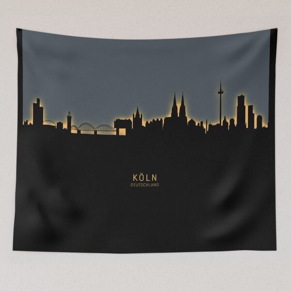 Item preview, Cologne Germany Skyline designed and sold by ArtPrints.