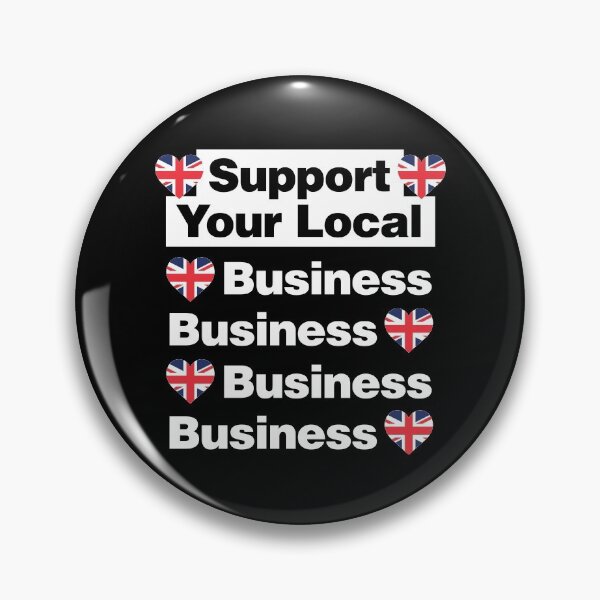 Item preview, Support Your Local British Business Work with United Kingdom designed and sold by elhefe.