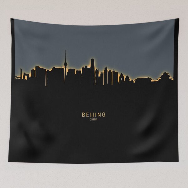 Item preview, Beijing China Skyline designed and sold by ArtPrints.