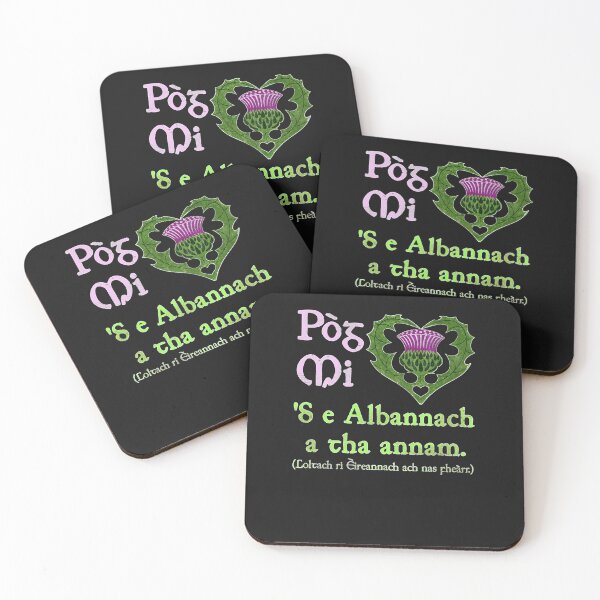 Item preview, St. Patrick's Day Funny Kiss Me I'm Scottish in Gaelic designed and sold by iBestSellings.