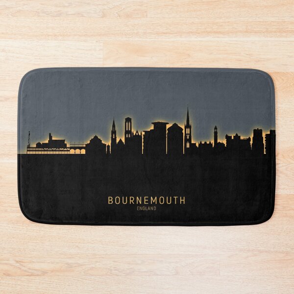 Item preview, Bournemouth England Skyline designed and sold by ArtPrints.
