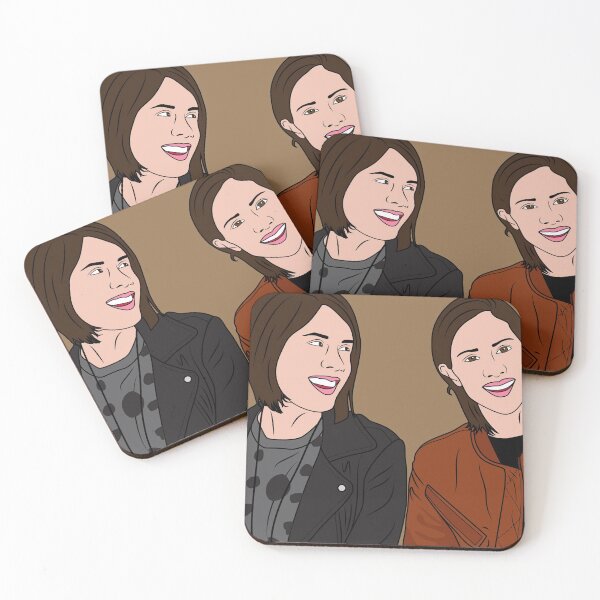 Item preview, Tegan and Sara Art Prints designed and sold by SilvermanCena.