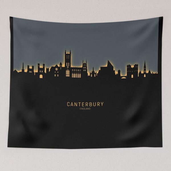 Item preview, Canterbury England Skyline designed and sold by ArtPrints.