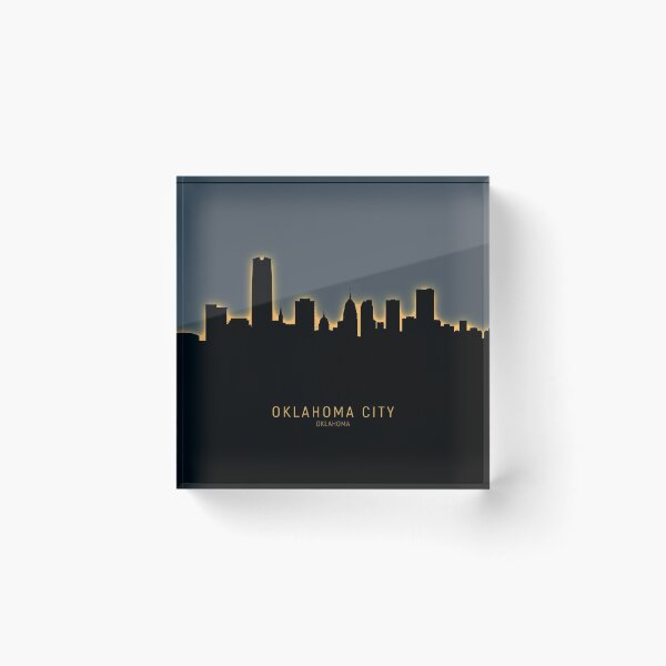 Item preview, Oklahoma City Skyline designed and sold by ArtPrints.