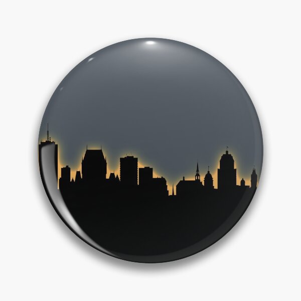Item preview, Quebec Canada Skyline designed and sold by ArtPrints.