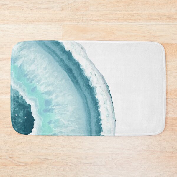 Item preview, Aqua Blue Agate Art 2 designed and sold by dreamprint.