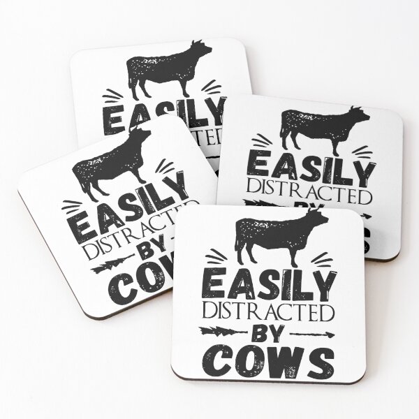 Item preview, Easily Distracted By Cows designed and sold by DynamicClothing.