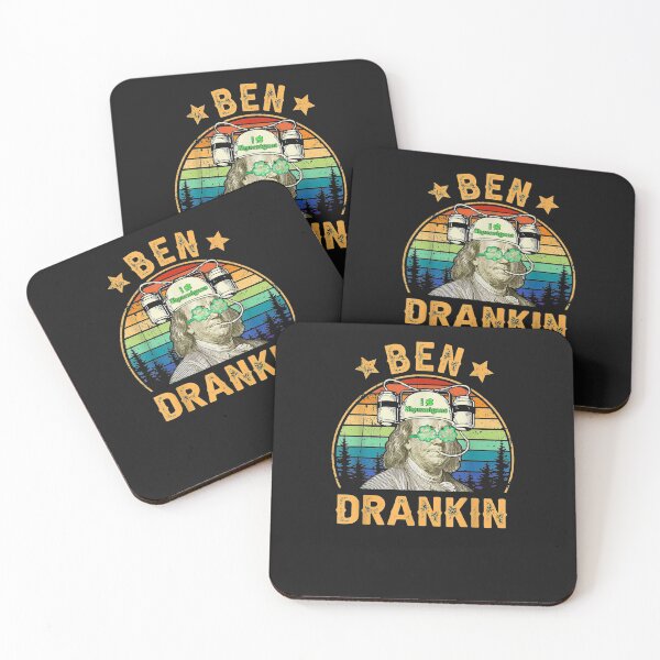 Item preview, Retro Ben Drankin' Irish Drinking Shamock Patricks Day designed and sold by iBestSellings.
