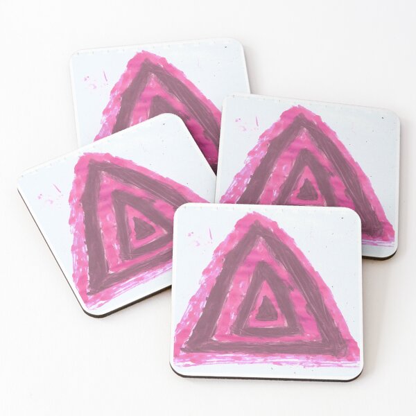 Item preview, Art in the Time of Corona Virus - Triangle designed and sold by seasonsof7.