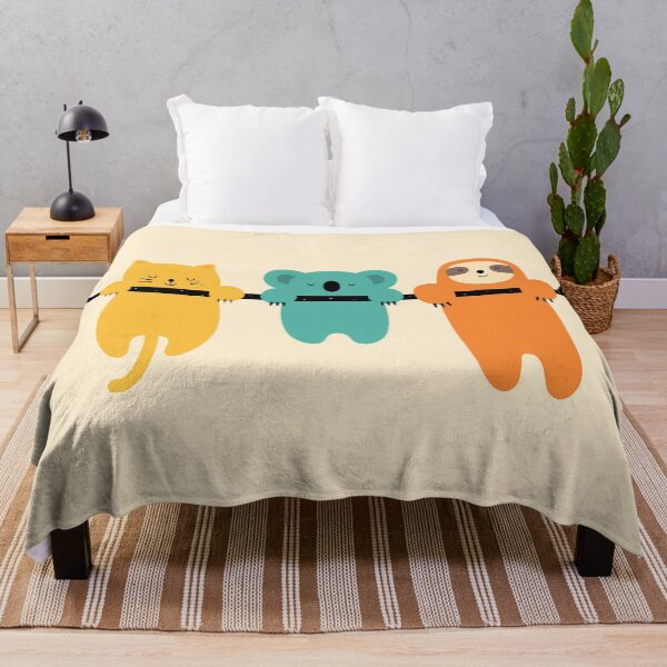 Hang In There Throw Blanket