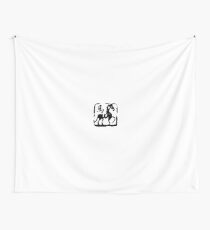 Year of The Horse Abstract Wall Tapestry