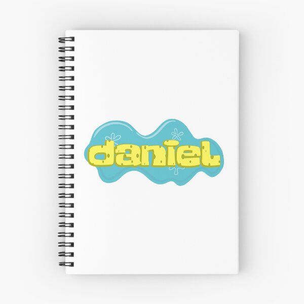 Item preview, Boy Name Daniel in SpongeBob Cartoon Style designed and sold by Space-Bug.