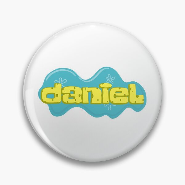 Item preview, Boy Name Daniel in SpongeBob Cartoon Style designed and sold by Space-Bug.