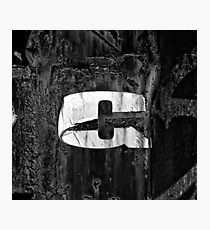 Lámina fotográfica The Letter C in Black and White