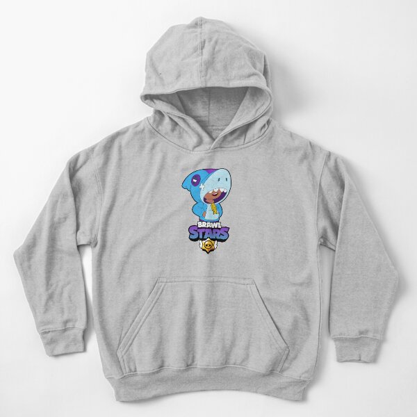 Brawl Stars Leon Shark Kids Pullover Hoodie