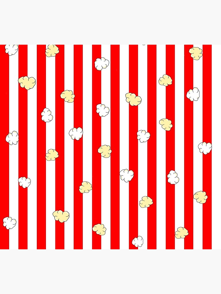Discover Popcorn Red Stripes Socks