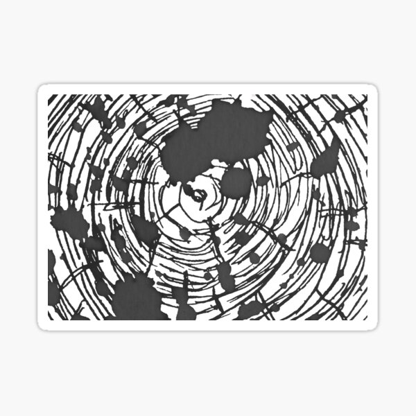 Tree Stump Outline Sticker
