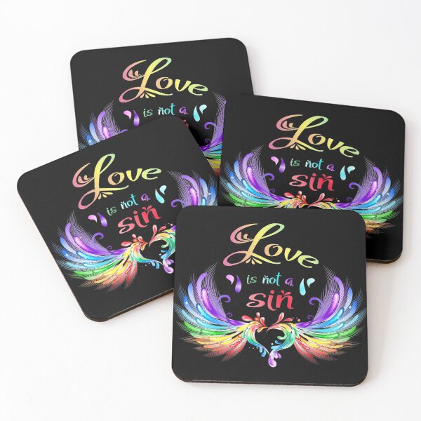 Item preview, Love is not a Sin LGBTQ designed and sold by OmmeDesigns.