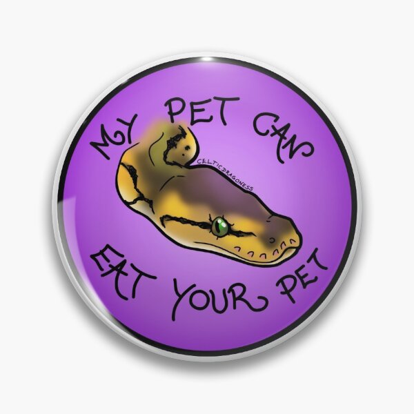 Item preview, 'My Pet Can Eat Your Pet' Lemonblast Ball Python designed and sold by CelticDragoness.