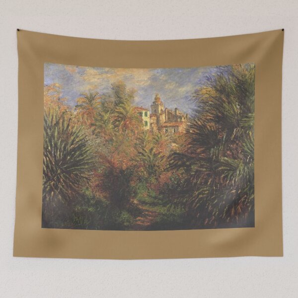 Item preview, Garden in Bordighera - Claude Monet - c1900 designed and sold by CrankyOldDude.
