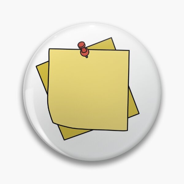 Item preview, Yellow Sticky Post It Note Sticker  designed and sold by Meadee.