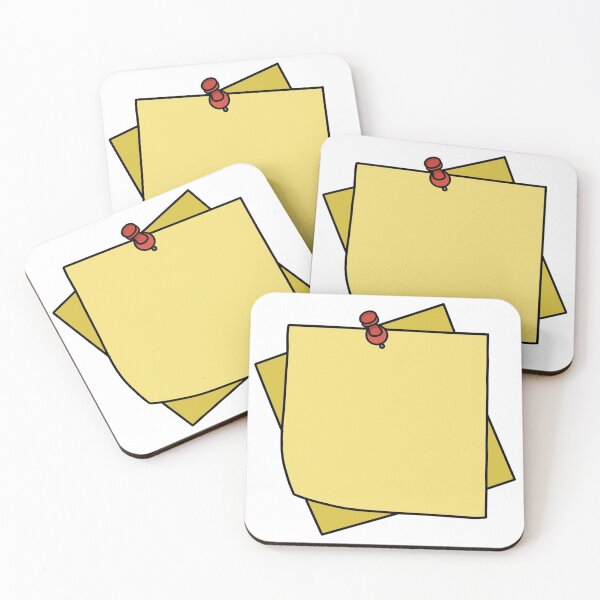 Item preview, Yellow Sticky Post It Note Sticker  designed and sold by Meadee.