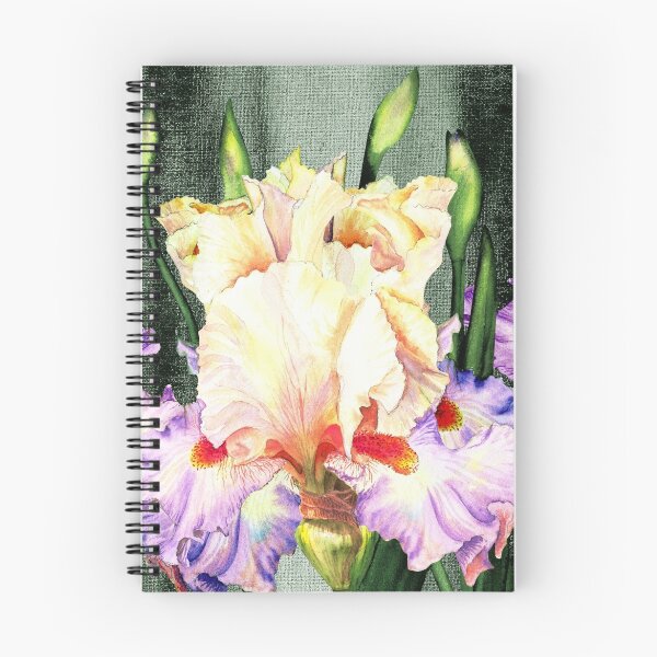 Item preview, Ruffles Ruffles Iris Garden designed and sold by Irina Sztukowski.