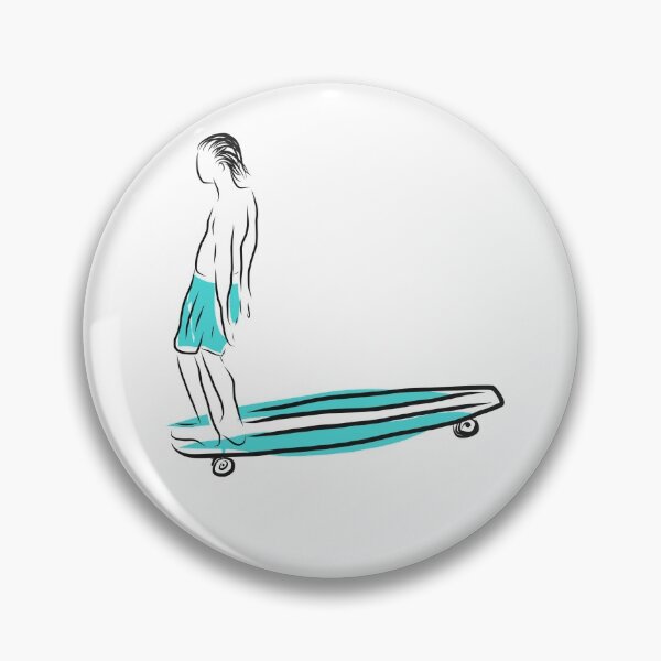 Item preview, Skateboarding minimalist design skates  designed and sold by Tropical Blood.