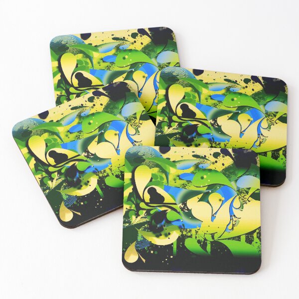 Item preview, Tango of colors - yellow, green designed and sold by harietteh.