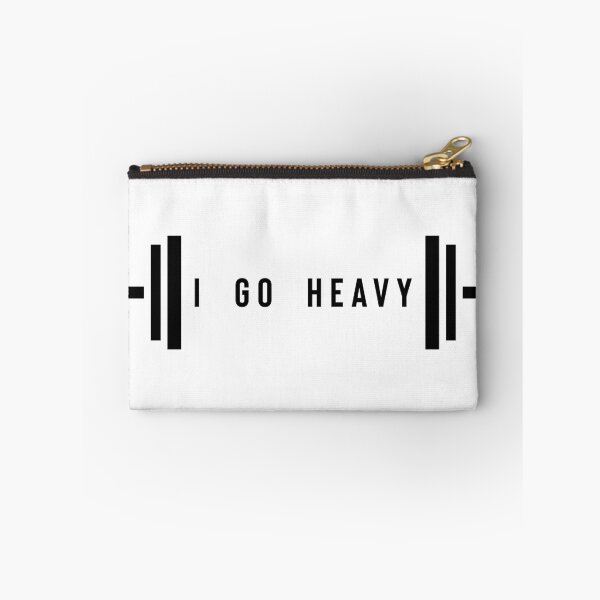 Item preview, I go heavy - weightlifting designed and sold by Maxaint.