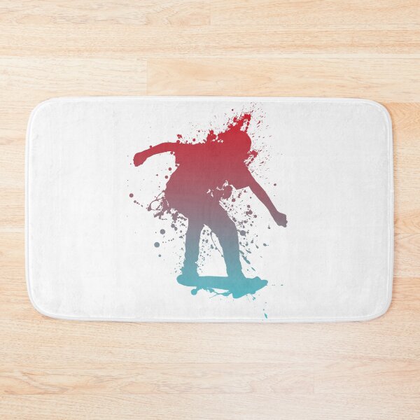 Item preview, Skate Fanatic Splash (Awesome Skateboarding Splatter Art • Flippin Skating Gifts) designed and sold by SassyClassyMe.