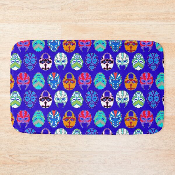 Item preview, luchador masks designed and sold by Salt & Keep.