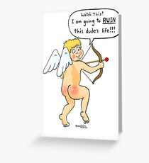 Cupid Card (for men) Greeting Card