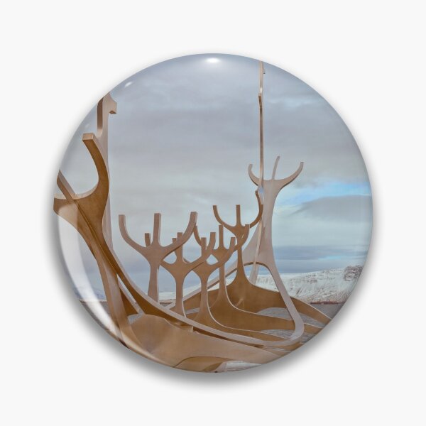 Item preview, Sun Voyager Reykjavik Iceland designed and sold by PhotoArt by Joan Carroll.