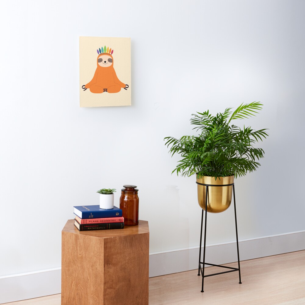 Master Of Calm Mounted Print