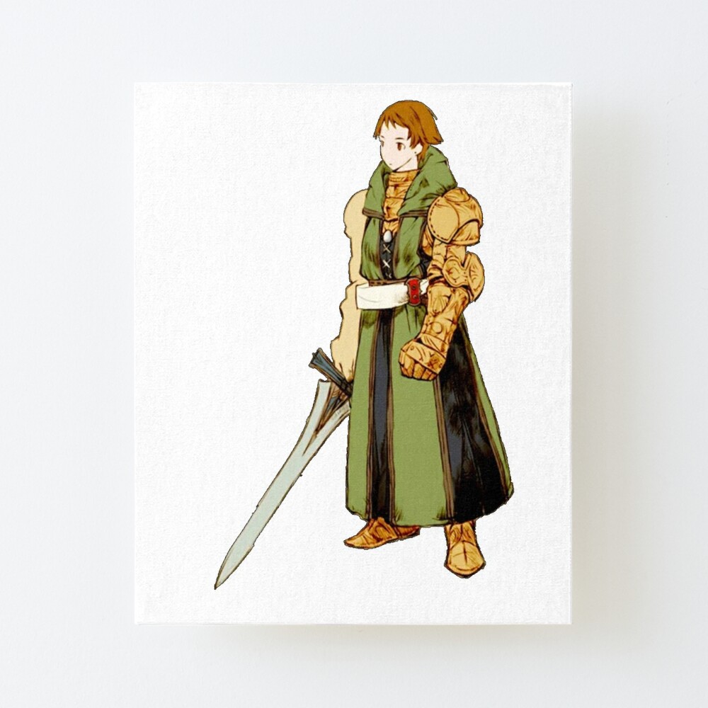 Lámina rígida «Final Fantasy Meliadoul Tengille» de CassidyCreates |  Redbubble