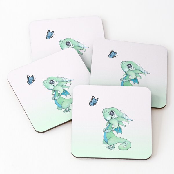 Item preview, Dragon and Butterfly designed and sold by bittybiteyones.