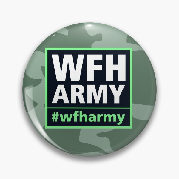 Item preview, Working From Home, #wfharmy. designed and sold by Bigs66.