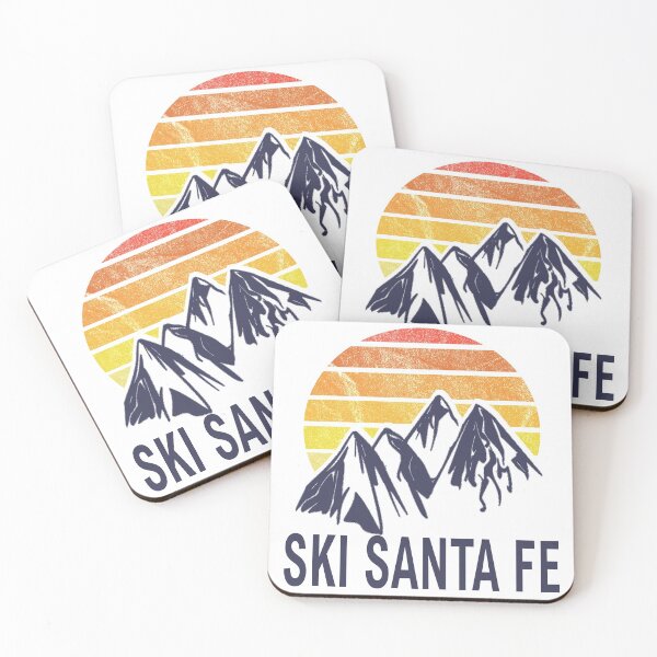 Item preview, Ski Santa Fe New Mexico USA Ski Resort Snowboard Snowboarding Winter Skiing Wear T-Shirts Hoodies Sweaters and Jumpers designed and sold by lukeyr1.
