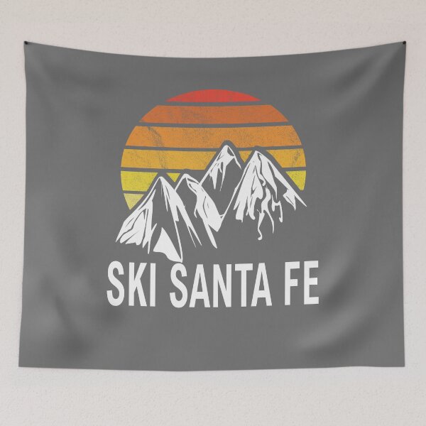Item preview, Ski Santa Fe New Mexico USA Ski Resort Snowboard Snowboarding Winter Skiing Wear T-Shirts Hoodies Sweaters and Jumpers designed and sold by lukeyr1.