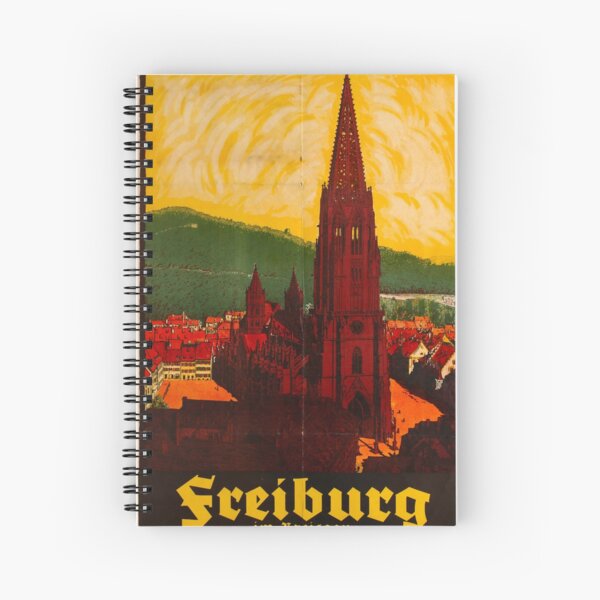 Aperçu de l'œuvre Schwarzwaldhauptstadt affiche vintage créée et vendue par stickart-marek.