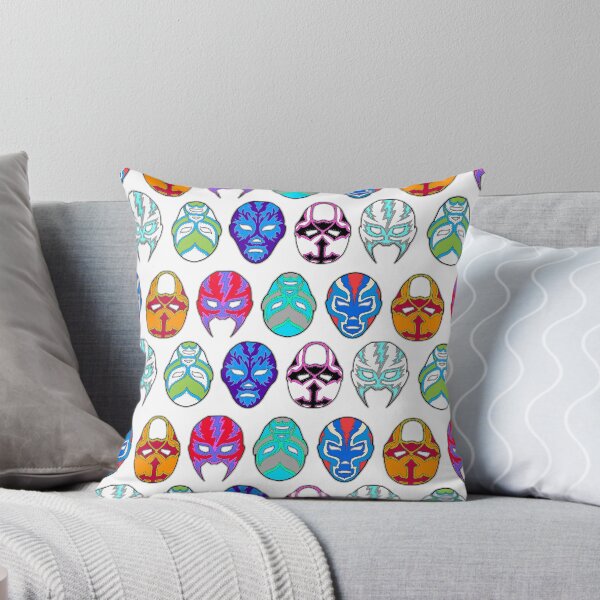 Item preview, luchador masks on white designed and sold by Salt & Keep.